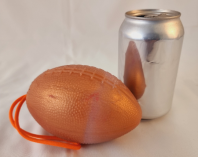 (image for) Small Silicone NFL / Rugby Ball Toy