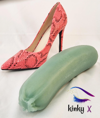 (image for) Silicone Courgette Dildo - COSMETIC DAMAGE