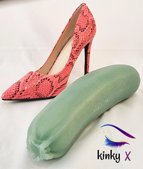 Silicone Courgette Dildo - COSMETIC DAMAGE