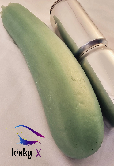 Silicone Courgette Dildo - COSMETIC DAMAGE